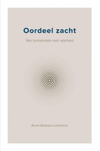 Cover of Oordeel zacht by Anne-Barbara Lemmens