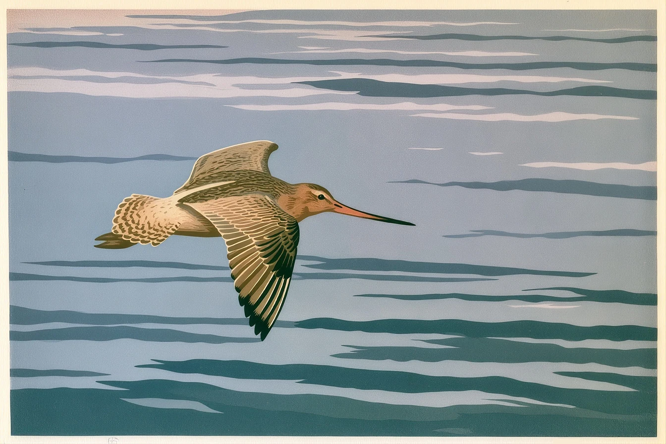 Bird in flight, from the IFP report on Australian clinical trials