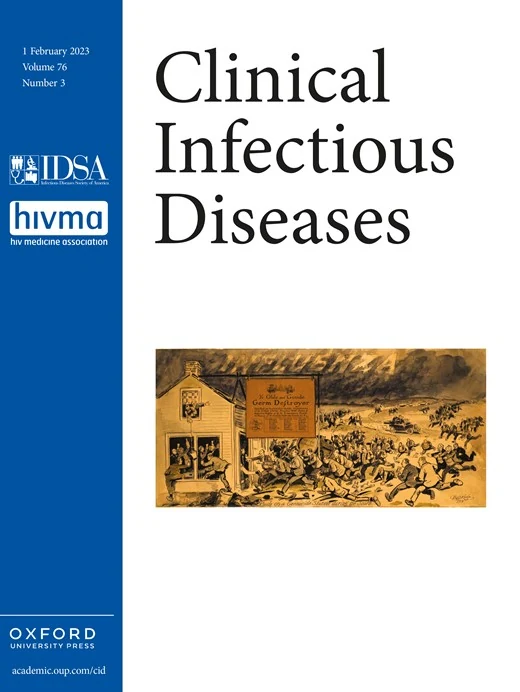 Clinical Infectious Diseases, volume 76, issue 3, containing the traveler-based genomic surveillance paper